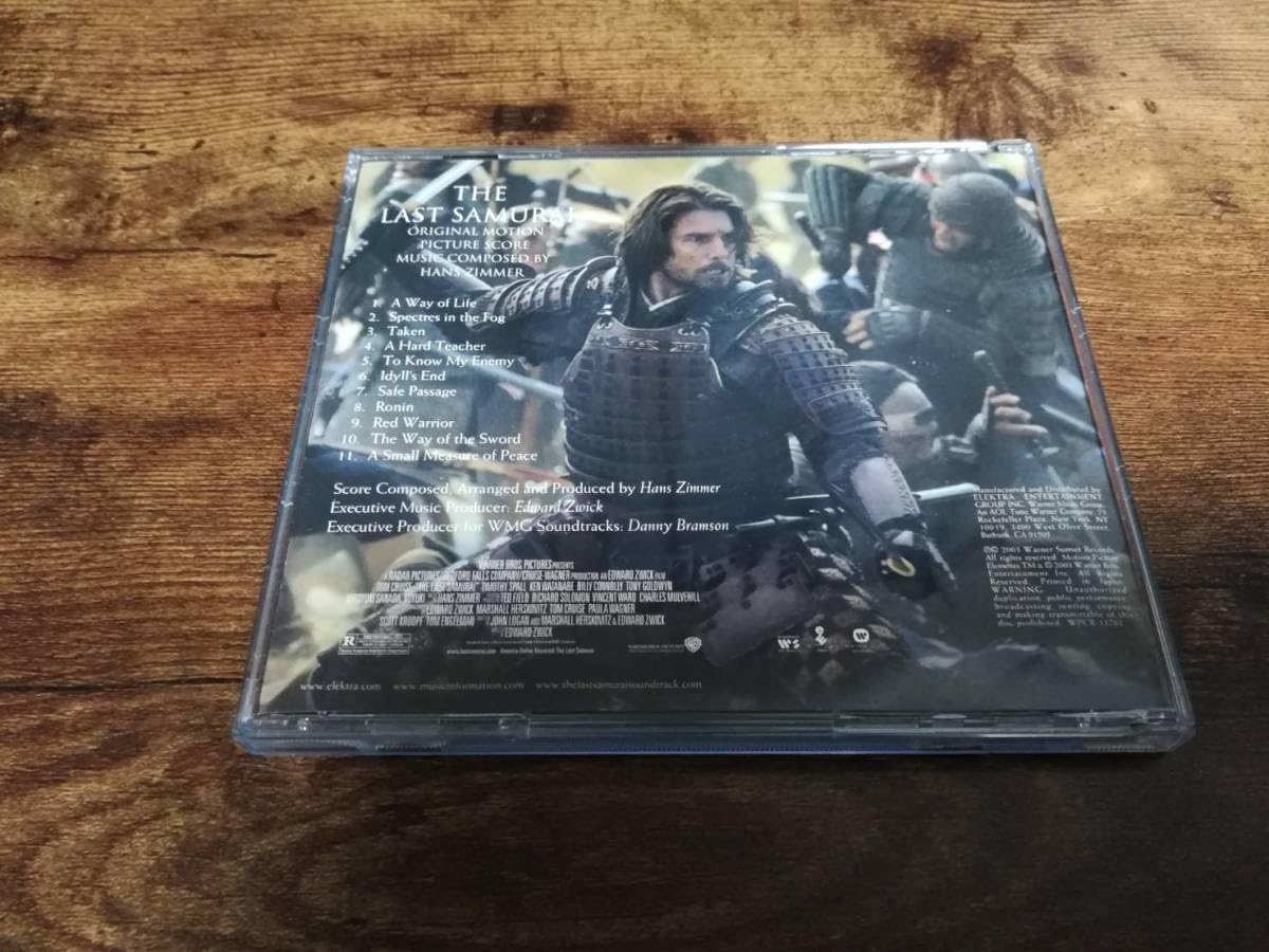 Amazon.co.jp: 映画サントラCD「ラストサムライ」トム・クルーズ